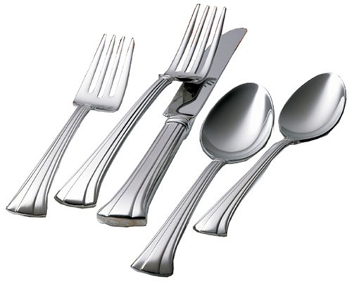 Waterford Monte Clare by Reed & Barton 65-Piece Stainless-Steel Flatware Set with Hostess Set and Chest, Service for 12