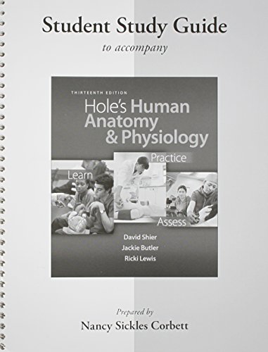 Student Study Guide Hole's Human Anatomy & Physiology