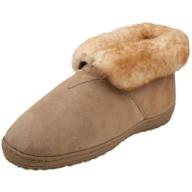 Old Friend Mens Bootee Extra Wide Sheepskin Lined Bootee by Old Friend