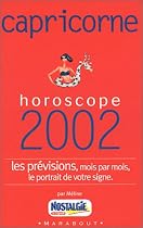 Capricorne : horoscope 2002