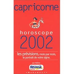Capricorne : horoscope 2002