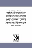 Special Report on the Coke Manufacture of the Youghiogheny River Valley in Fayette and Westmoreland Counties. with Geological Notes of the Coal and Ir