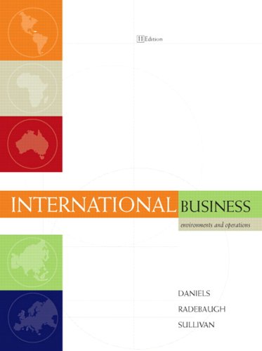 City Travel Guides Discounted  Books : International Business: Environments and Operations (Pie)