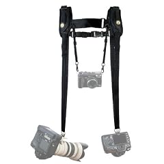 Sniper-Strap DPH Kameratragesystem (f�r 2 Kameras, Stahlseil-verst�rkt, Kugellager-Kameraschrauben)