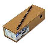 / GBC4011485 / CombBind Spines, 3/8 55-Sheet Capacity, Navy Blue, 100 per Box / Sold as 1 BX
