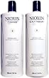 Nioxin System 2 Cleanser & Scalp Therapy Duo (Natural Hair: Noticeably Thinning) 33.8 oz (1 Liter)