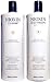 Nioxin Cleanser and Scalp Therapy System 2 Liter (33.8 oz) Set for Noticeably of Thinning Hair