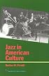 Jazz in American Culture (American Ways Series)