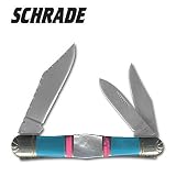 Schrade SCWTP Classic Whittler Turquoise Pearl