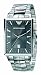 Emporio Armani Stainless Steel Bracelet Watch with Charcoal Dial