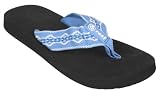 Reef Sandy Womens Sandals - Mid Blue / White