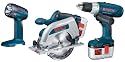 Bosch 3960CFK 24 Volt Drill/Circular Saw/Flashlight Combo Kit