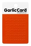 Review JWP LTD. 45004 / Garlic Card - Purees Garlic Quickly & Easily - Orange