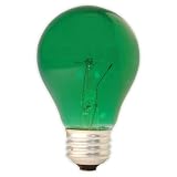 Review GE Lamps 49725 / GE Lamps 49725 25-Watt A19 Party Light, Green