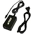 Wasabi Power AC Adapter for Sony AC-L200, AC-L200C, AC-L25, AC-L25A, AC-L25B, AC-L25C and Sony Handycam DCR-DVD7, DCR-DVD105, DCR-DVD108, DCR-DVD203, DCR-DVD205, DCR-DVD305, DCR-DVD308, DCR-HC20, DCR-HC21, DCR-HC26, DCR-HC28, DCR-HC30, DCR-HC32, DCR-HC36, DCR-HC38, DCR-HC40, DCR-PC109, DCR-SR45, DCR-SR47, DCR-SR68, DCR-SR80, DCR-SR82, DCR-SR100, DCR-SX44, DCR-SX45, DCR-SX63, DCR-SX65, DCR-SX85, DSC-HX100V, FDR-AX100, HDR-CX150, HDR-CX160, HDR-CX260V, HDR-CX580V, HDR-CX760V, HDR-CX900, HDR-HC3, HDR-HC5, HDR-HC7, HDR-PJ260V, HDR-PJ710V, HDR-PJ760V, HDR-SR10, HDR-SR11, HDR-SR12, HDR-XR150, HDR-XR260V, DEV-3, DEV-5
