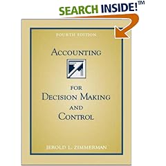Accounting for Decision Making and Control