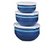Pfaltzgraff Ocean Breeze 6-Piece Enamel on Steel Bowl Set, Large