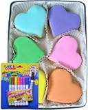 Beautiful Cookies Organic Coloring Hearts Organic Cookies Cookies, 24 Cookies