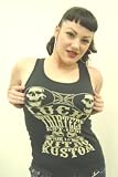 Lucky 13 Nitro Boyfriend Beater Race Car Beater Shirt for ladies Small - XL
