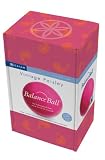 Gaiam Balance Ball Kit (Medium, Paisley Pink)