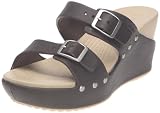 41B8XQcLp7L. SL160  crocs Womens Cobbler Wedge Sandal,Espresso/Chai,8 M US
