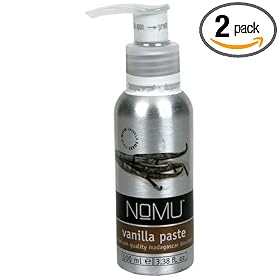 NoMU Vanilla Paste, 3.38-Ounce Jars (Pack of 2)