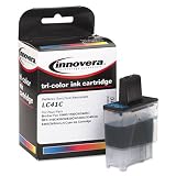 Replacement Ink Jet Cartridge, Replaces Brother LC41C, Cyan IVR20041C