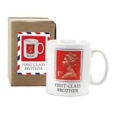 Gift Republic. First Class Brother Mug