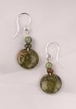 Earrings - Rainforest Jasper