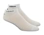 adidas Women's Trio 6-Pack Low Cut Sock, White/Aluminium, Shoe Size 5-10