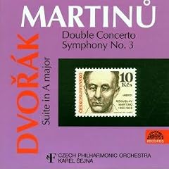 Martinu: Double Concerto for string orchestras & piano H271; Symphony No3