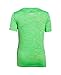 Under Armour Boys' Tech Big Logo Hybrid T-Shirt, Green Energy (300), Youth Medium