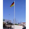6,2m Fahnenmast 5xALU, Bodenh�lse, Seilzug, Obere Abdeckung