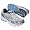 Silver/Blue