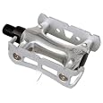 Origin 8 Pro Track Light Pedals - 1/2", Silver