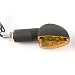 Blinker ARROW, schwarz, lang, E-gepr., Paar