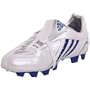 adidas Women's Absolado PS TRXFG Soccer Shoe,White/Royal/Silver,6.5 M