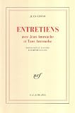 Entretiens avec Jean Amrouche et Taos Amrouche