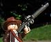 BrickArms Exclusive 2 to 4 Inch Scale Figure Style LOOSE Weapon Lewis Heavy Machine Gun_s-2