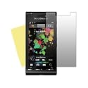 5 x Brand New ClearICE Anti Scratch LCD Screen Cover Film Protectors for the Sony Ericsson SATIO Mobile Phone. With Free MicroFibre Cleaning Cloth for Easy Application. Part of the XYLO ACCESSORIES RANGE.