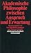 Akademische Philosophie zwischen Anspruch und Erwartung. chez Livres sur le nom: 41B8wPLa0PL._SL75_
