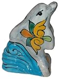 Multi-Color Mexican Talavera Ally Dolphin