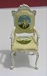 Dollhouse Miniature Handpainted Angel's Chair