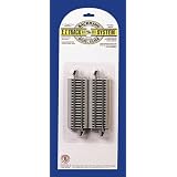 Bachmann Trains Snap-Fit E-Z Track 4.50� Straight Track (4 card) by Bachmann