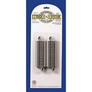 Bachmann Trains Snap-Fit E-Z Track 4.50¿ Straight Track (4/card)