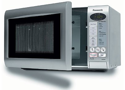 Panasonic NN-E225M Digital Solo Microwave Oven Silver 19L 800W