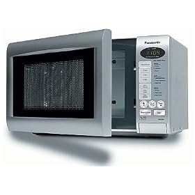 Panasonic NN-E225M Digital Solo Microwave Oven Silver 19L 800W