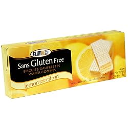 Glutino Lemon Wafers, 7.1-Ounce Boxes (Pack of 12)
