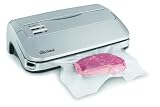 Rival VS125-S Seal-a-Meal Cord/Cordless Rechargeable Vacuum Food Sealer, Silver