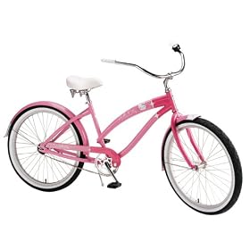 Nirve Hello Kitty Special Edition Retro Kitty Women's Cruiser Bike by